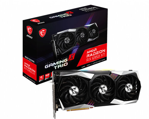 Περισσότερες πληροφορίες για "MSI Radeon RX 6950 XT GAMING X TRIO 16G"