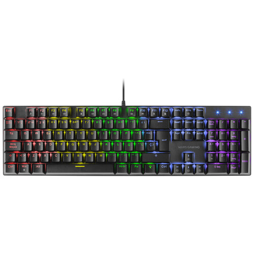 Περισσότερες πληροφορίες για "Mars Gaming MK422BRES (Μαύρο/USB/RGB LED)"