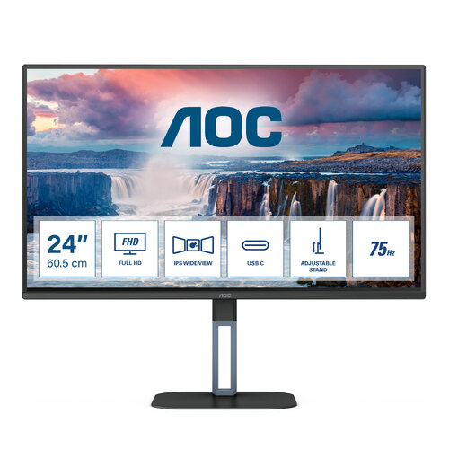 Περισσότερες πληροφορίες για "AOC 24V5C (23.8")"