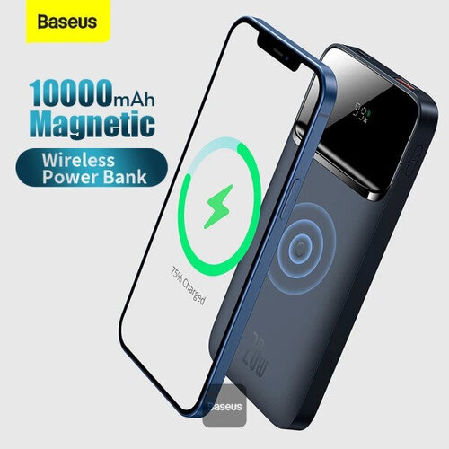 Περισσότερες πληροφορίες για "Baseus Magnetic (Μπλε/10000mAh)"