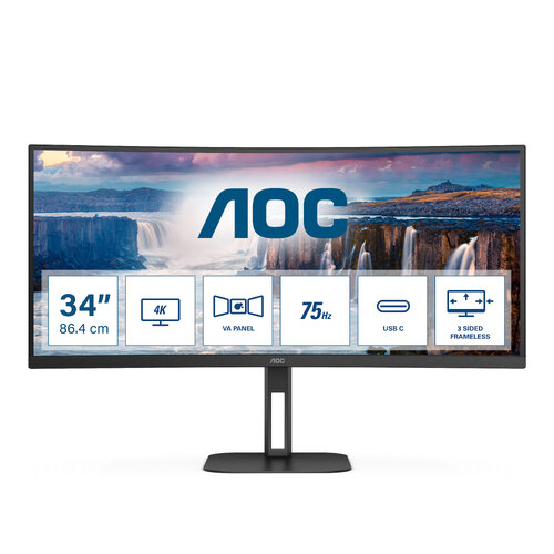 Περισσότερες πληροφορίες για "AOC CU34V5C (34")"