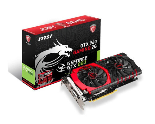 Περισσότερες πληροφορίες για "MSI GTX 960 GAMING 2G LE"