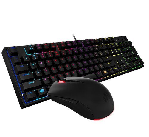 Περισσότερες πληροφορίες για "Cooler Master MasterKeys Lite L Combo (Μαύρο/USB/RGB LED)"