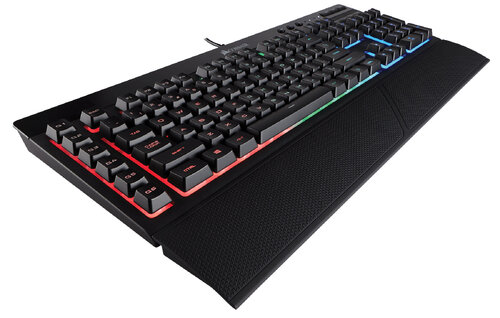 Περισσότερες πληροφορίες για "Corsair K55 RGB (Μαύρο/USB/RGB LED)"