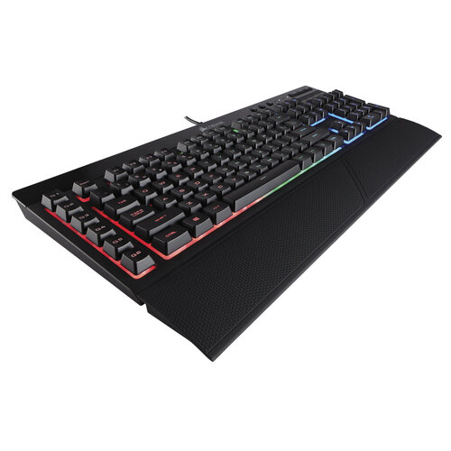 Περισσότερες πληροφορίες για "Corsair K55 (Μαύρο/USB/RGB LED)"