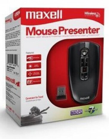 Περισσότερες πληροφορίες για "Maxell 840018 (Μαύρο/RF Wireless)"