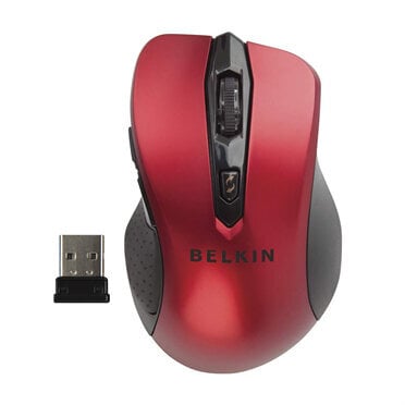 Περισσότερες πληροφορίες για "Belkin F5M004au (Μαύρο, Κόκκινο/RF Wireless)"