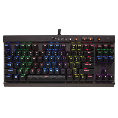 Περισσότερες πληροφορίες για "Corsair K65 RGB Rapidfire (Μαύρο/USB/RGB LED)"