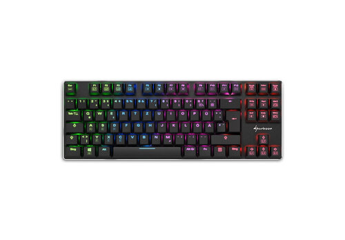 Περισσότερες πληροφορίες για "Sharkoon PureWriter TKL RGB (Μαύρο/USB/RGB LED)"