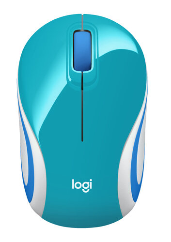 Περισσότερες πληροφορίες για "Logitech Wireless Mini Mouse M187 (Teal/RF Wireless)"