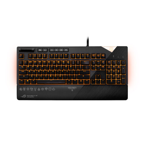 Περισσότερες πληροφορίες για "ASUS ROG Strix Flare Call of Duty - Black Ops 4 Edition (Γκρι, Ανοξείδωτο ατσάλι/USB/RGB LED)"