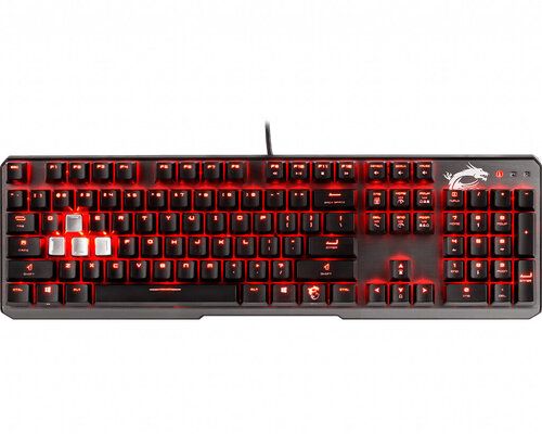 Περισσότερες πληροφορίες για "MSI VIGOR GK60 (Μαύρο/USB/LED)"