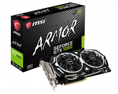 Περισσότερες πληροφορίες για "MSI GTX 1060 ARMOR 6GD5X OC"