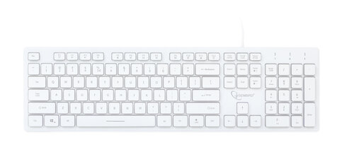 Περισσότερες πληροφορίες για "Gembird Keyboard KB-UML3-01-W membrane USB 2.0 US white color - Tastatur (Άσπρο/USB)"