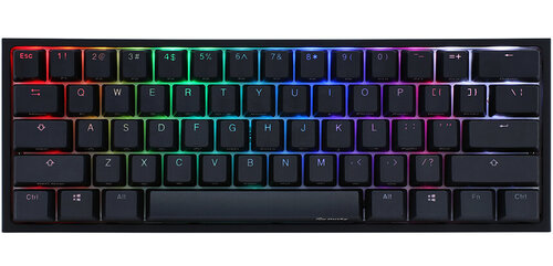 Περισσότερες πληροφορίες για "Ducky One 2 Mini RGB (Μαύρο/USB/RGB LED)"