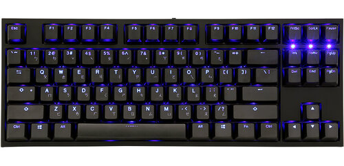 Περισσότερες πληροφορίες για "Ducky One 2 Blue LED TKL (Μαύρο, Άσπρο/USB)"