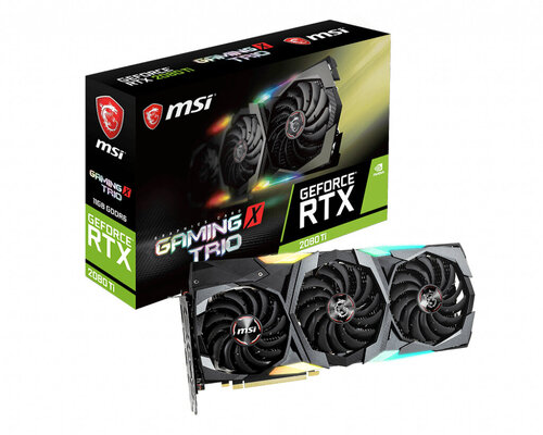 Περισσότερες πληροφορίες για "MSI RTX 2080TI GAMING X TRIO"