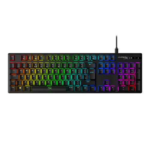 Περισσότερες πληροφορίες για "HyperX Alloy Origins Keyboard Red (Μαύρο/USB/RGB LED)"