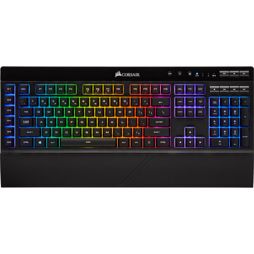 Περισσότερες πληροφορίες για "Corsair K57 (Μαύρο/RF Wireless + Bluetooth/RGB LED)"