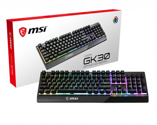 Περισσότερες πληροφορίες για "MSI VIGOR GK30 (Μαύρο/USB/RGB LED)"