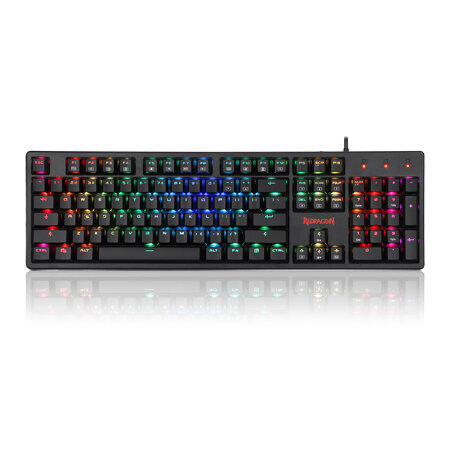 Περισσότερες πληροφορίες για "REDRAGON K578 RGB (Μαύρο/USB/RGB LED)"