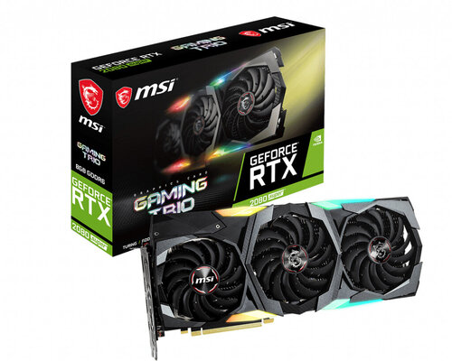 Περισσότερες πληροφορίες για "MSI RTX 2080 SUPER GAMING TRIO"