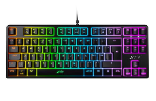 Περισσότερες πληροφορίες για "Xtrfy K4 RGB (Μαύρο/USB/RGB LED)"