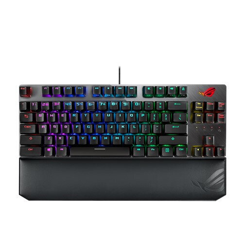 Περισσότερες πληροφορίες για "ASUS ROG Strix Scope TKL Deluxe (Μαύρο/USB/RGB LED)"