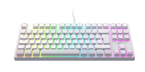 Περισσότερες πληροφορίες για "Xtrfy K4 TKL RGB WHITE (Άσπρο/USB/RGB LED)"