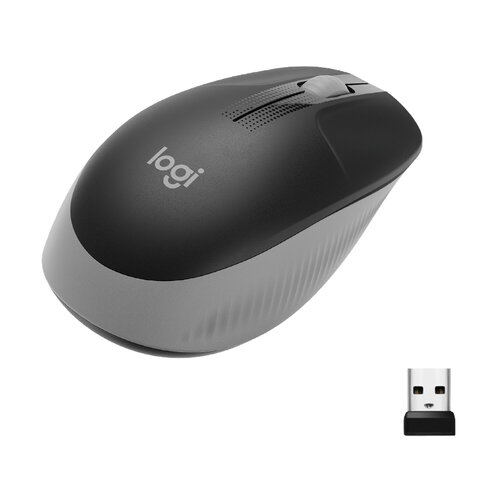 Περισσότερες πληροφορίες για "Logitech M190 Full-size wireless mouse (Γκρι/RF Wireless)"