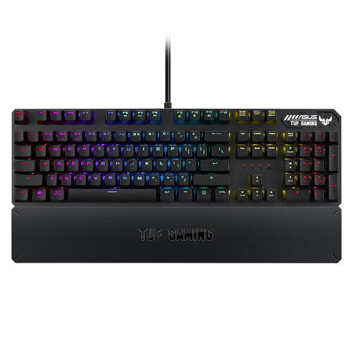 Περισσότερες πληροφορίες για "ASUS TUF Gaming K3 (Γκρι/USB/RGB LED)"