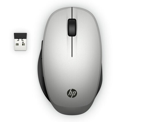Περισσότερες πληροφορίες για "HP Ποντίκι διπλής λειτουργίας ΗΡ (Μαύρο, Ασημί/RF Ασύρματο+Bluetooth)"