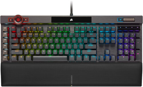 Περισσότερες πληροφορίες για "Corsair K100 (Μαύρο/USB/RGB LED)"