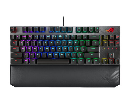 Περισσότερες πληροφορίες για "ASUS ROG STRIX SCOPE NX TKL Deluxe (Μαύρο/USB/RGB LED)"