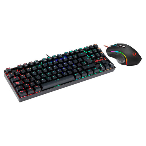 Περισσότερες πληροφορίες για "REDRAGON K552RGB-BA (Μαύρο/USB/RGB LED)"