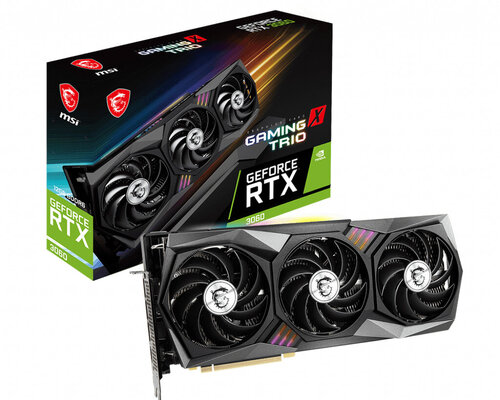 Περισσότερες πληροφορίες για "MSI GeForce RTX 3060 GAMING X TRIO 12G"