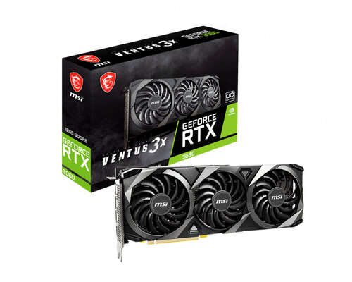 Περισσότερες πληροφορίες για "MSI GeForce RTX 3060 VENTUS 3X 12G OC"