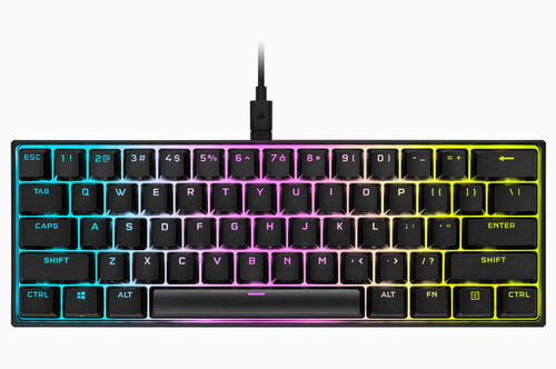 Περισσότερες πληροφορίες για "Corsair K65 RGB MINI (Μαύρο/USB)"