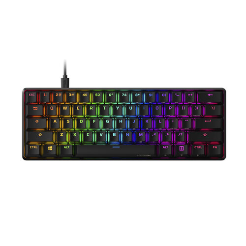 Περισσότερες πληροφορίες για "HyperX Alloy Origins 60 (Μαύρο/USB/RGB LED)"