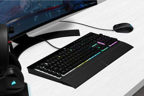 Περισσότερες πληροφορίες για "Corsair K55 RGB Pro + Harpoon Gaming (Μαύρο/USB/RGB LED)"