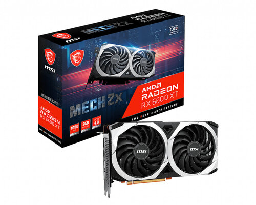 Περισσότερες πληροφορίες για "MSI RX 6600 XT MECH 2X 8G OC"