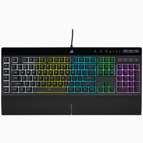 Περισσότερες πληροφορίες για "Corsair K55 RGB PRO + KATAR Gaming Bundle (Μαύρο/RGB LED)"