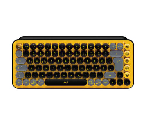 Περισσότερες πληροφορίες για "Logitech POP Keys Wireless Mechanical Keyboard With Emoji (Μαύρο/Bluetooth)"