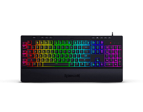 Περισσότερες πληροφορίες για "REDRAGON K512RGB-SP (Μαύρο/USB/RGB LED)"