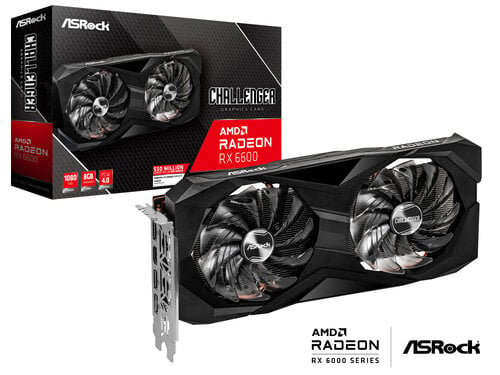 Περισσότερες πληροφορίες για "Asrock Challenger RX6600 CLD 8G"