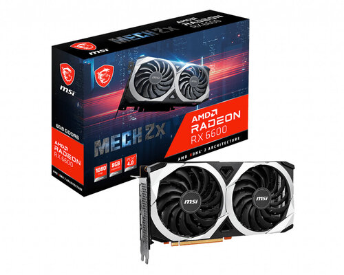 Περισσότερες πληροφορίες για "MSI RX 6600 MECH 2X 8G"