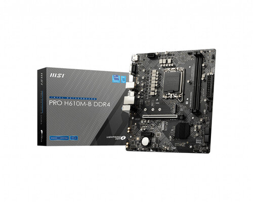 Περισσότερες πληροφορίες για "MSI MB PRO H610M-B DDR4"