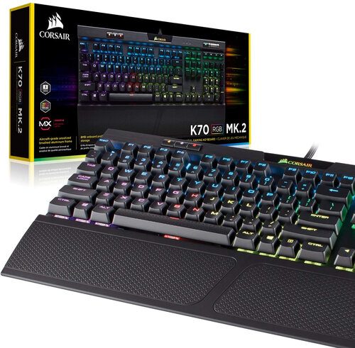 Περισσότερες πληροφορίες για "Corsair K70 RGB PRO Mechanical Gaming Keyboard (Μαύρο/USB/RGB LED)"