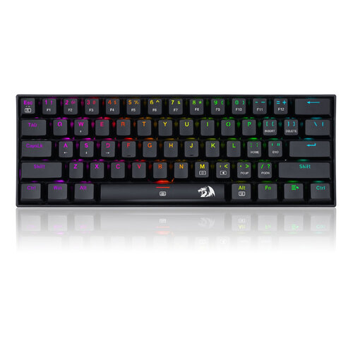 Περισσότερες πληροφορίες για "REDRAGON K630RGB (Μαύρο/USB/RGB LED)"