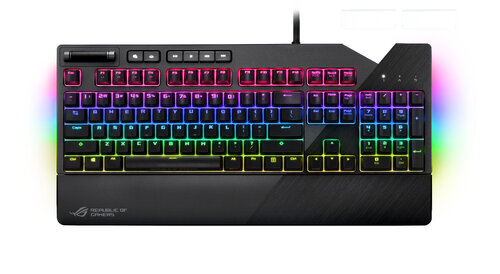 Περισσότερες πληροφορίες για "ASUS ROG STRIX FLARE/RD/US (Μαύρο/USB/RGB LED)"